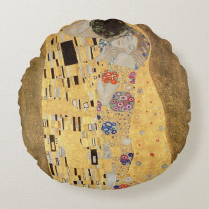 The Kiss, 1907-08 3 Rond Kussen