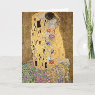 The Kiss, 1907-08 Kaart
