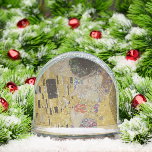 The Kiss, Art Nouveau Oil Painting, Gustav Klimt Sneeuwbol (Kerstmis)