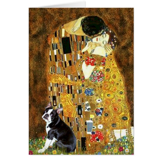 The Kiss - Boston Terrier #4 (Voorkant)