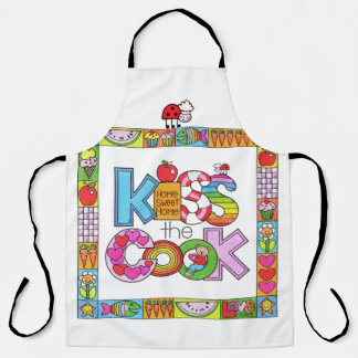 The Kiss the Cook Apron Schort