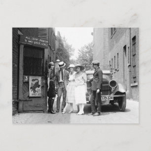 The Krazy Kat Speakeasy, 1921 Briefkaart