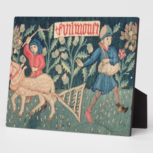 The Labors of the Months, Alsace (tapestry) Vict Fotoplaat (Zijkant)