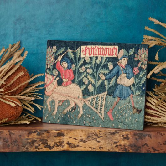 The Labors of the Months, Alsace (tapestry) Vict Fotoplaat (Zijkant)