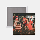 The Labour of the Months, from Alsace Magneet (Voorkant / Achterkant)