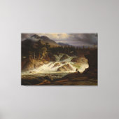 The Labro Falls Canvas Afdruk (Voorkant)