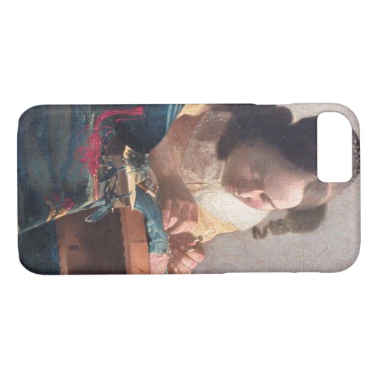 The Lacemaker, Johannes Vermeer, 1669-1670 Case-Mate iPhone Case (Achterkant (Horizontaal))