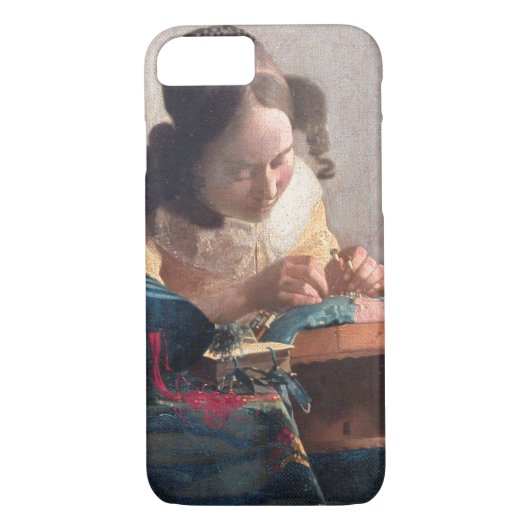 The Lacemaker, Johannes Vermeer, 1669-1670 Case-Mate iPhone Case (Achterkant)
