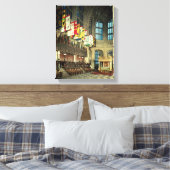 The Lady Chapel, in 1503 begonnen Canvas Afdruk (Insitu (Slaapkamer))