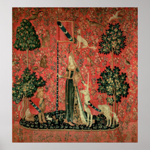 The Lady en de Unicorn: 'Aanraakscherm' Poster