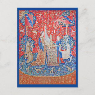 The Lady en de Unicorn Briefkaart