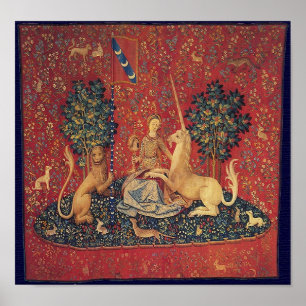 The Lady en de Unicorn Poster