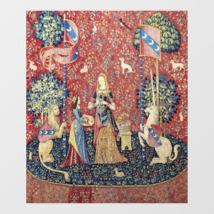 The Lady en de Unicorn, Smell Raamsticker