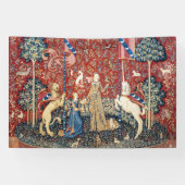 The Lady en de Unicorn, Taste Spandoek (Horizontaal)