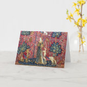 The Lady en de Unicorn, Touch Kaart (Gele Bloem)