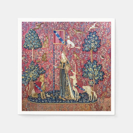 The Lady en de Unicorn, Touch Servet (Voorkant)