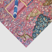 The Lady en de Unicorn, Touch Tissuepapier (Detail)