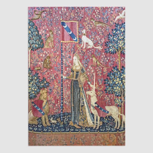 The Lady en de Unicorn, Touch Tissuepapier