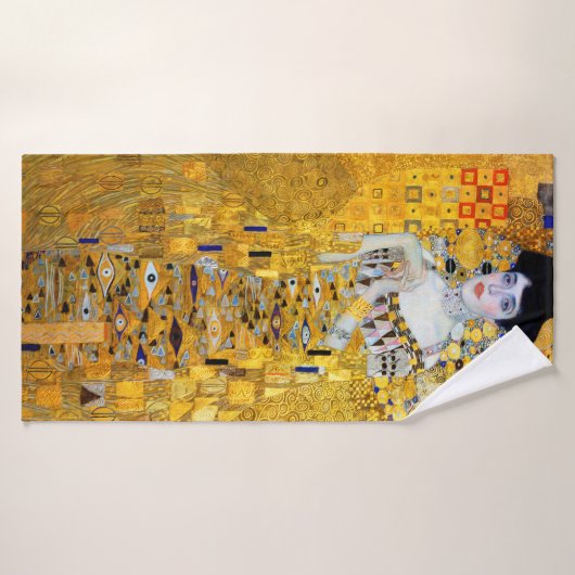 The Lady in Gold, Gustav Klimt Badhanddoek (Badhanddoek)