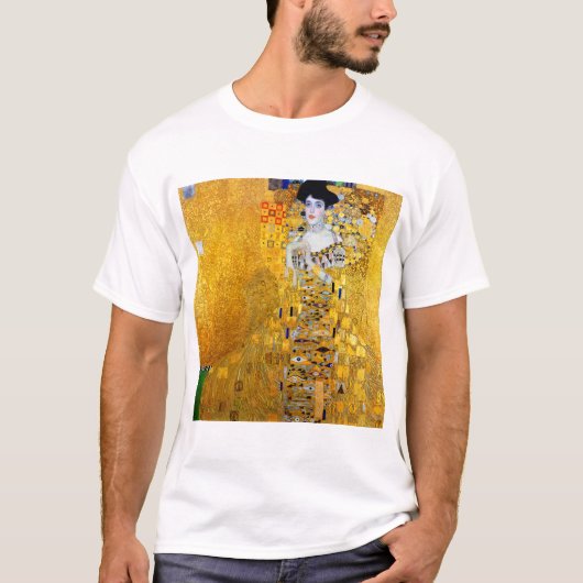 The Lady in Gold, Gustav Klimt T-shirt (Voorkant)