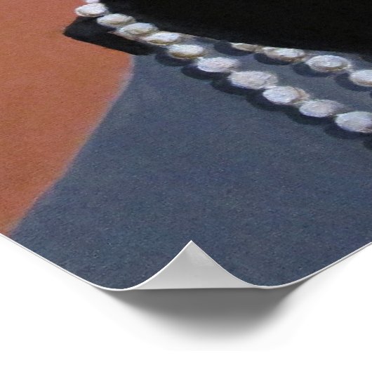 The Lady in Graay Poster (Hoek)