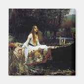 The Lady of Shallot Magneet (Voorkant)