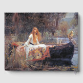 The Lady of Shallot Wedding Gastenboek (Achterkant)