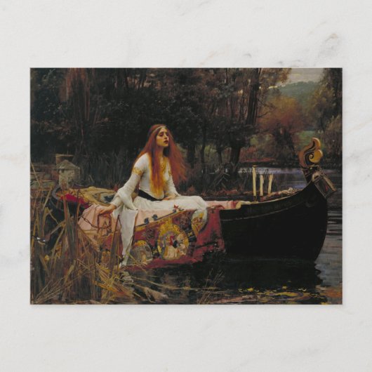The Lady of Shalott Briefkaart (Voorkant)