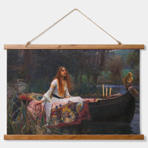 The Lady of Shalott door John William Waterhouse Hangend Wandkleed