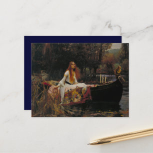 The Lady of Shalott: Een Keltisch spookverhaal Briefkaart