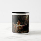 The Lady of Shalott: Een Keltisch spookverhaal Tweekleurige Koffiemok (Center)