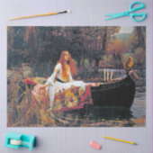 The Lady of Shalott, John William Waterhouse Tissuepapier (Craft)