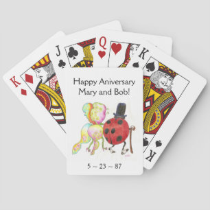 The Lady's Bug-kaarten Pokerkaarten