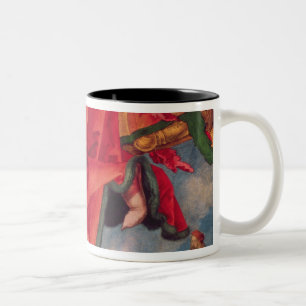 The Landauer Altarpart, All Saints Day, 1511 2 Tweekleurige Koffiemok