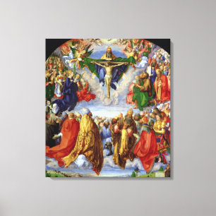 The Landauer Altarpart, All Saints Day, 1511 Canvas Afdruk