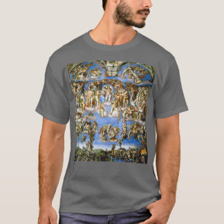 The Last Judgement by Michelangelo T-shirt