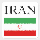 The Last Kingdom: Iran Vierkante Sticker (Voorkant)