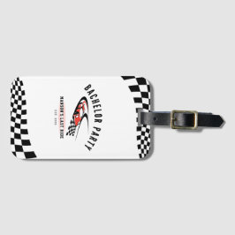 The Last Ride Bachelor Party Vrachtwagenbestuurder Bagagelabel