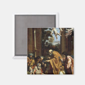 The Last Sacrament of St. Jerome, 1614 Magneet (Voorkant / Achterkant)