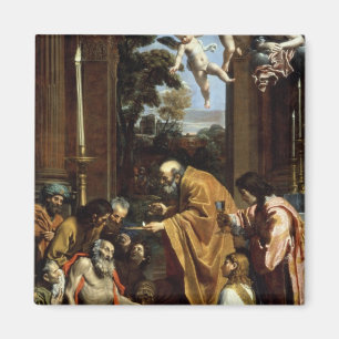 The Last Sacrament of St. Jerome, 1614 Magneet