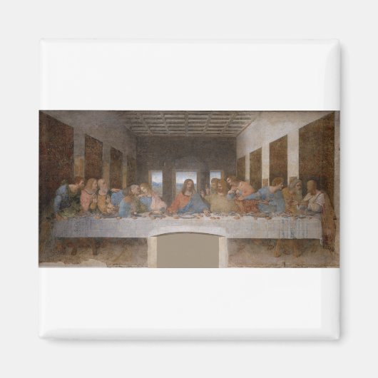 The Last Supper 1495 1498 by Leonardo da Vinci Magneet (Voorkant)