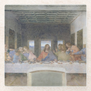 The Last Supper, 1495-97 2 Glazen Onderzetter