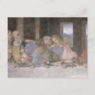 The Last Supper, 1495-97 3 Briefkaart