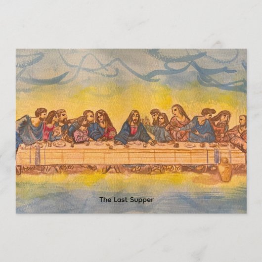 The Last Supper- Artwork Kaart (Voorkant)
