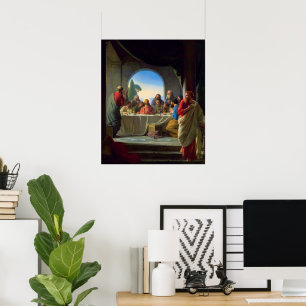 The Last Supper by Carl Bloch Poster
