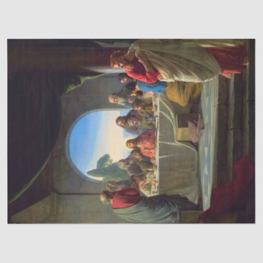 The Last Supper by Carl Bloch Tissuepapier (Voorkant)