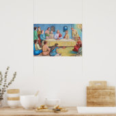 The Last Supper: Jesus and the Disciples Poster (Keuken)