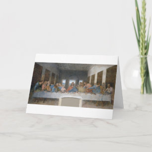 The Last Supper, Leonardo da Vinci, 1495-1498 Kaart
