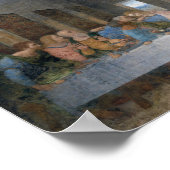 The Last Supper, Leonardo da Vinci, 1495-1498 Poster (Hoek)