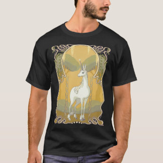 The Last Unicorn Art Nouveau gift T-shirt